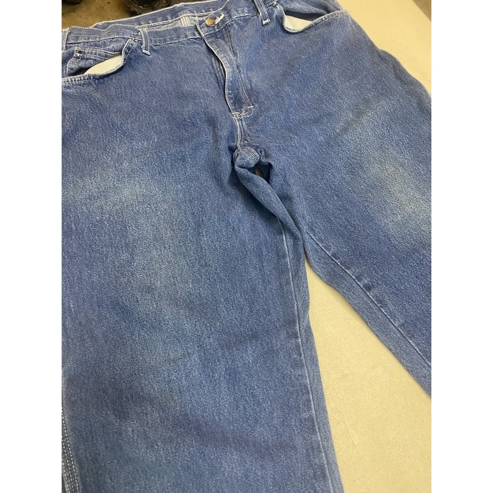 Dickies Jeans Mens 36x30 Blue Carpenter Utility Denim Workwear - Picture 3 of 4